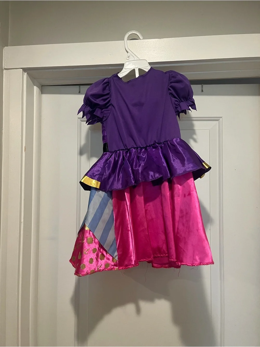 Girls Purple & Pink Pirate Princess Costume